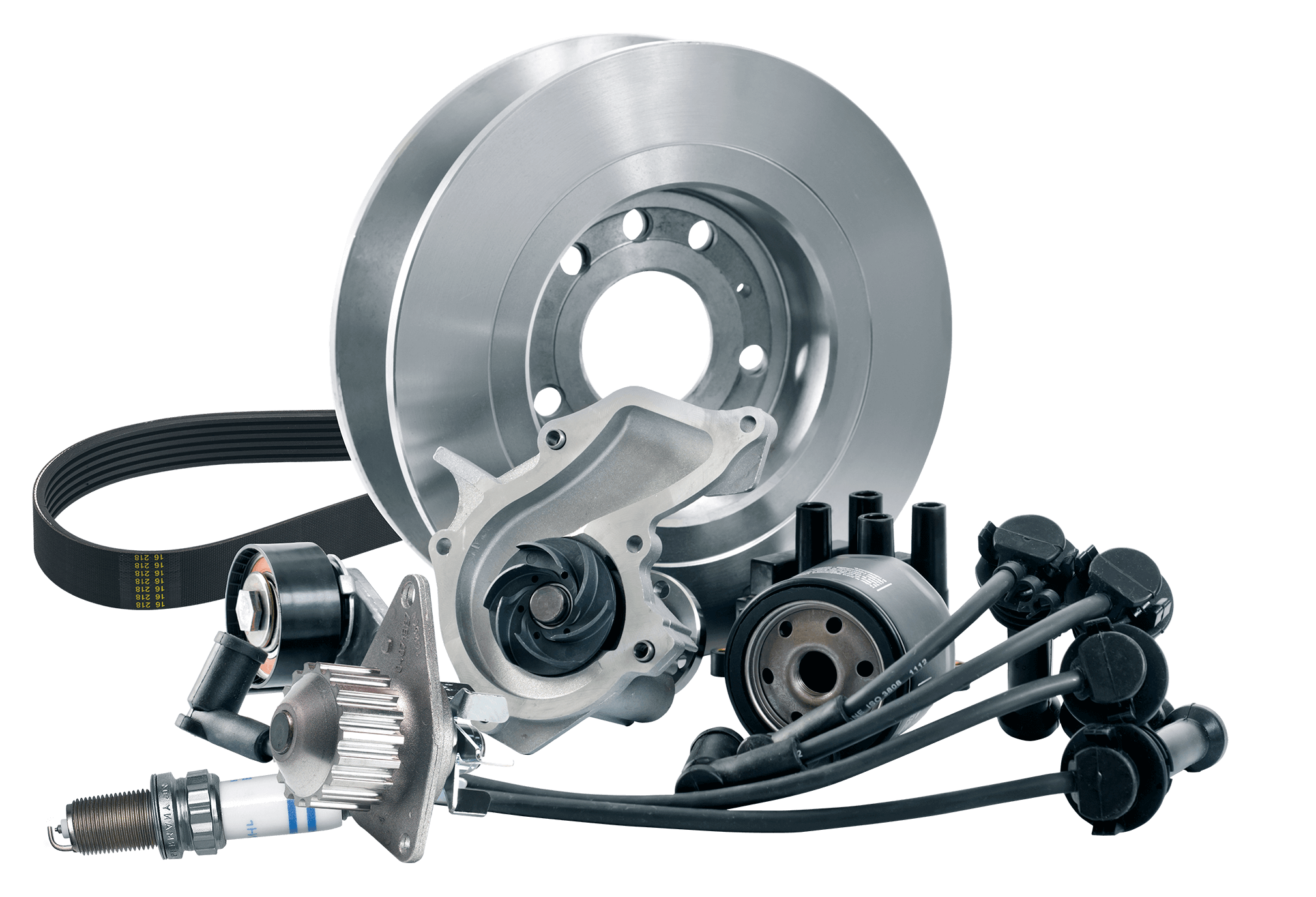 cables de distribucion y correa con tensores